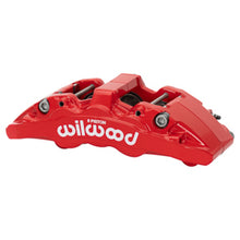 Load image into Gallery viewer, Wilwood Caliper-Aero6-R/H - Red 1.75/1.62/1.62in Pistons 1.25in Disc