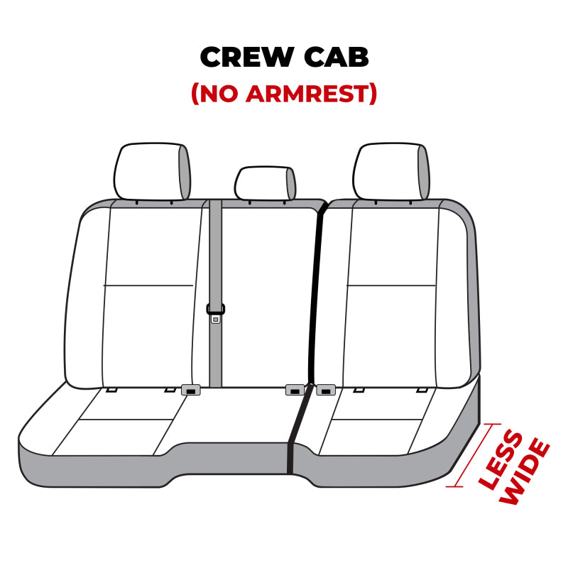 Covercraft Endura Waterproof Polyester SeatSaver Custom Second Row Seat Covers