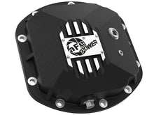Load image into Gallery viewer, aFe 07-11 Jeep Wrangler JK Street Series Front &amp; Rear Diff. Covers Black w/ Machined Fins/Gear Oil