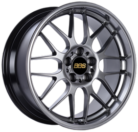 BBS RG-R 18x9.5 5x114.3 ET38 Diamond Black Wheel PFS