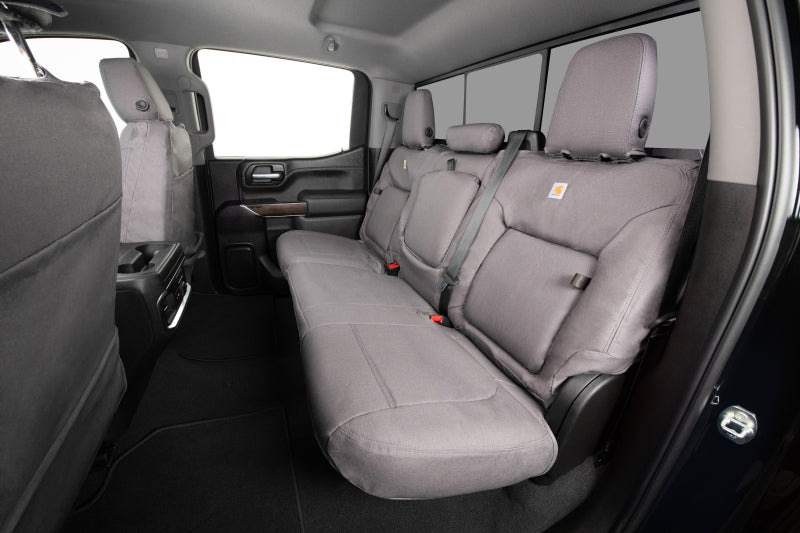 Covercraft 23-24 Ford Super Duty Carhartt PrecisionFit Custom Front Row Seat Covers - Gravel