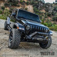 Load image into Gallery viewer, Westin 18-19 Jeep Wrangler JL WJ2 Stubby Front Bumper - Textured Black