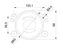 Load image into Gallery viewer, Oracle Jeep Wrangler JK/JL/JT High Performance W LED Fog Lights - Blue