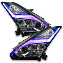 Load image into Gallery viewer, Oracle 15-21 Nissan GT-R RGB+W (Lightning Bolt) Headlight DRL Kit- w/o Controller
