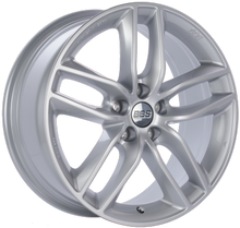 Load image into Gallery viewer, BBS SX 17x7.5 5x120 ET49 Sport Silver Wheel -72.5mm