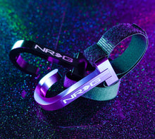 Load image into Gallery viewer, NRG Steering Wheel Hook CNC Aluminum w/ Laser Logo - Black