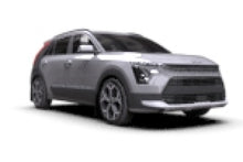 Load image into Gallery viewer, Rally Armor 23-25 Kia Niro SG2 Black UR Mud Flap White Logo