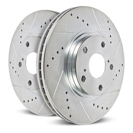Power Stop 19-21 Kia Forte Front Drilled & Slotted Rotor (Pair)