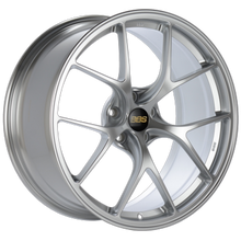 Load image into Gallery viewer, BBS RI-D 21x10.5 5x112 ET10 Diamond Silver Wheel -82mm PFS/Clip Required