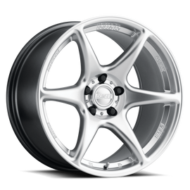 Kansei K11S Tandem 18x9in / 5x114.3 BP / 12mm Offset / 73.1mm Bore - Hyper Silver Wheel