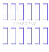 Load image into Gallery viewer, King Engine Bearings Toyota 2Gr-FE/ 3GR-FE Polymer Coated (Size 0.25) Connecting Rod Bearing Set