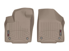 Load image into Gallery viewer, WeatherTech 2020+ Chevrolet Corvette Front FloorLiner - Tan