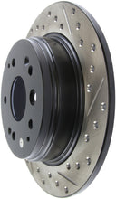 Load image into Gallery viewer, StopTech 04-08 Acura TL / 03-09 Honda Element Slotted &amp; Drilled Left Rear Rotor