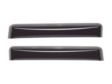 Load image into Gallery viewer, WeatherTech 15-20 Ford F-150 / 17-22 Ford F-250/F-350/F-450 Rear Side Window Deflectors - Dark Smoke