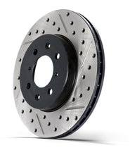 Load image into Gallery viewer, StopTech Select Sport Drilled and Slotted Rear Left Rotor 99-04 Ford F-250/F-350