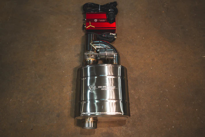 UNIVERSAL VALVED MUFFLER KIT Single Inlet Single Outlet