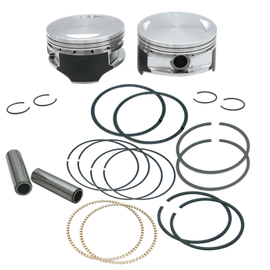S&S Cycle 1999+ BT 106in Forged Stroker Pistons - Plus .010in