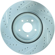 Load image into Gallery viewer, StopTech Select Sport Nissan Slotted and Drilled Front Left Rotor