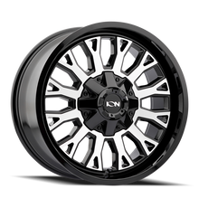 Load image into Gallery viewer, ION Type 152 20x9 / 8x165.1 BP / 0mm Offset / 125.2mm Hub Black/Machined Wheel