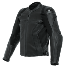 Load image into Gallery viewer, Dainese Racing 4 Leather Jacket Perforated Black/Black/Black Size - 44