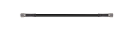 Goodridge 19in Universal Brake Line Assembly w/SS Fittings & Black Hose