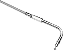 Load image into Gallery viewer, Bikers Choice 81 84-95 FLHT Armor Coat Idle Cable for S&amp;S E/G +6 Inch 48.5 Inch 90 Degree Elbow