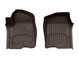 WeatherTech 2019+ GMC Sierra / Sierra Denali 1500 Front FloorLiner HP - Cocoa