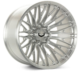 Vossen VFX-04 22x10 - 8x165.1 - ET18 - Super Deep - 125.1 - Brushed Gloss Clear Wheel