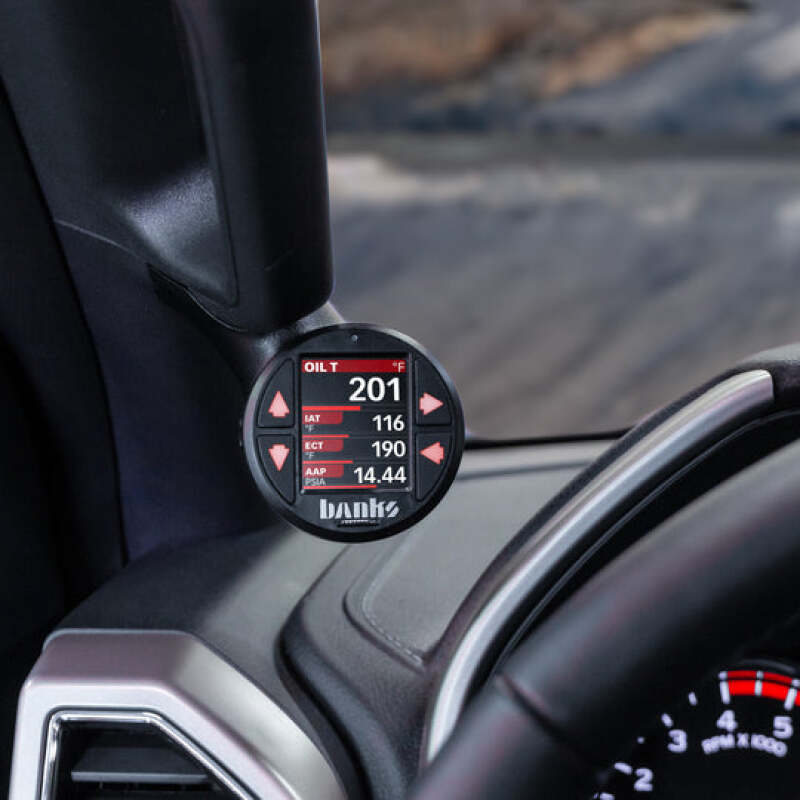 Banks Power 15-20 Ford F150 / 17-22 Ford Super Duty iDash Stealth Pod Mount