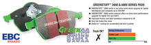 Load image into Gallery viewer, EBC 2018+ Chevrolet Equinox 1.5L Turbo (J17) Greenstuff Rear Brake Pads