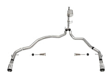 Load image into Gallery viewer, Corsa 2021-2025 Ford F-150 SuperCab/6.5in Bed 3.5L V6 Sport Cat-Back Dual Rear Exit-Polished