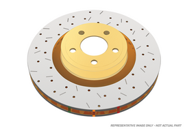 DBA 01-11 Lotus Elise/Exige S2 Front/Rear T3 4000 Series Drilled & Slotted Rotor