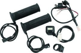 BikeMaster 7/8in Heated Grips w/ LCD Switch