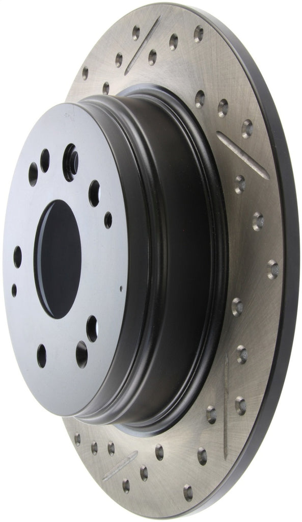 StopTech 04-08 Acura TL / 03-09 Honda Element Slotted & Drilled Right Rear Rotor
