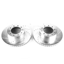Load image into Gallery viewer, Power Stop 17-20 Ford F-550 Super Duty Front Drilled &amp; Slotted Rotor - Pair
