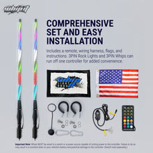 Load image into Gallery viewer, Whip It 3Ft Magnet Base w/ Spring Set