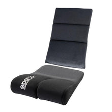 Load image into Gallery viewer, Sparco Circuit Seat Pad Black