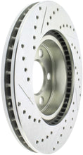Load image into Gallery viewer, StopTech Select Sport 06-17 Dodge Charger/14-17 Chrysler 300 Slotted &amp; Drilled Front Left Rotor
