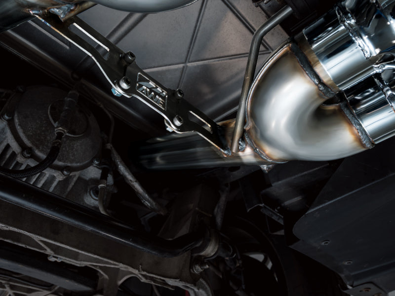 AWE Tuning C6 Chevrolet Corvette Z06/ZR1 Track Edition Axle-back Exhaust w/ Chrome Silver Tips