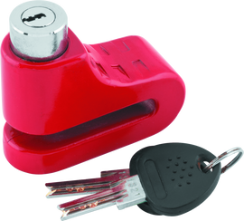 Bully Lock Disc Lock 5.5mm - Red