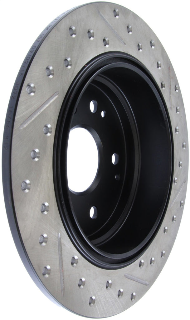 StopTech 04-08 Acura TL / 03-09 Honda Element Slotted & Drilled Right Rear Rotor