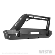 Load image into Gallery viewer, Westin 18-19 Jeep Wrangler JL WJ2 Stubby Front Bumper - Textured Black