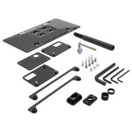 COBB Redline Carbon Fiber License Plate Relocation Mount 08-14 Subaru WRX/STI
