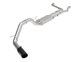 aFe MACHForce XP Exhausts Cat-Back SS-409 Nissan Titan XD 16-19 V8-5.6L - Black