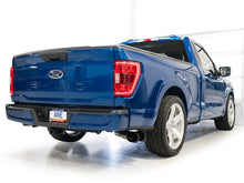 Load image into Gallery viewer, AWE 21-25 Ford F150 (14th Gen Reg Cab) Cat-Back Exhaust - 4.5in Dual Side Exit Diamond Black Tips