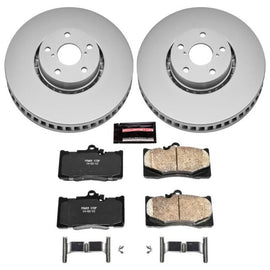 Power Stop 07-11 Lexus GS350 Front Z17 Evolution Geomet Coated Brake Kit