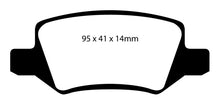 Load image into Gallery viewer, EBC 08-09 Mercedes-Benz B200 2.0 Redstuff Rear Brake Pads