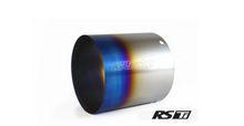 Load image into Gallery viewer, GReddy Burnt Titanium Tip 115mm Diameter 120mm Length (for Revolution RS/RS-TI/RS-Race) - 160 Rev RS