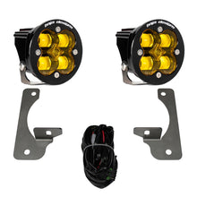 Load image into Gallery viewer, Baja Designs 07-09 Wrangler JK w/Premium Bumper Squadron R SAE Fog Pocket Kit - Amber