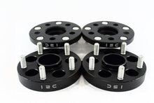 Load image into Gallery viewer, ISC Suspension 5x100 Hub Centric Wheel Spacers 25mm Black (Pair)